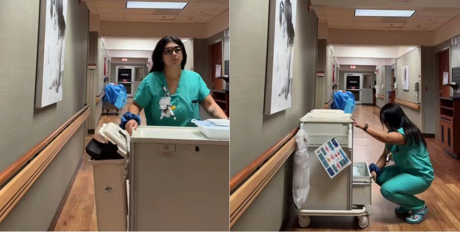 Кадры из видео, ставшего вирусным в TikTok после рассказа о недоразумении с пациенткой