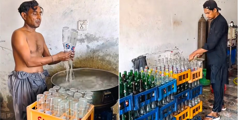 Готовый бизнес за 60 секунд: мужчины дают новую жизнь использованным бутылкам