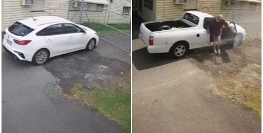 Мужчина придумал способ проучить наглецов, которые паркуются возле его дома