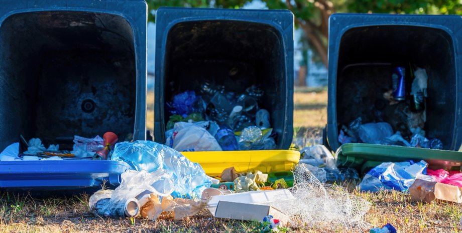 Пару на дороге остановили мусорные баки: дальше произошло "совсем непредсказуемое" (видео)
