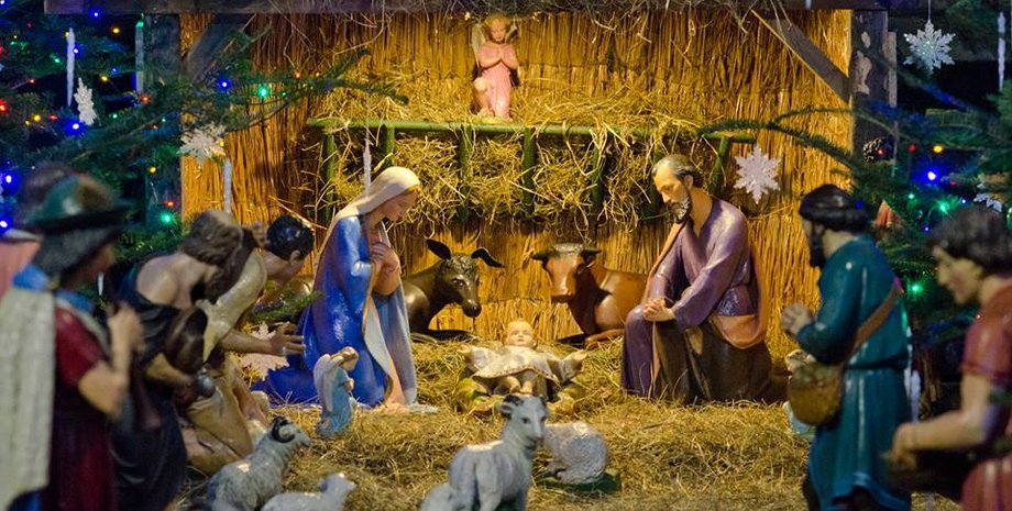 шопка вертеп Рождество