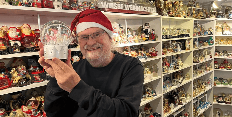 Йозеф Кардинал собрал 11 тысяч снежных шаров